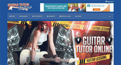 Desktop Screenshot of guitartutoronline.com